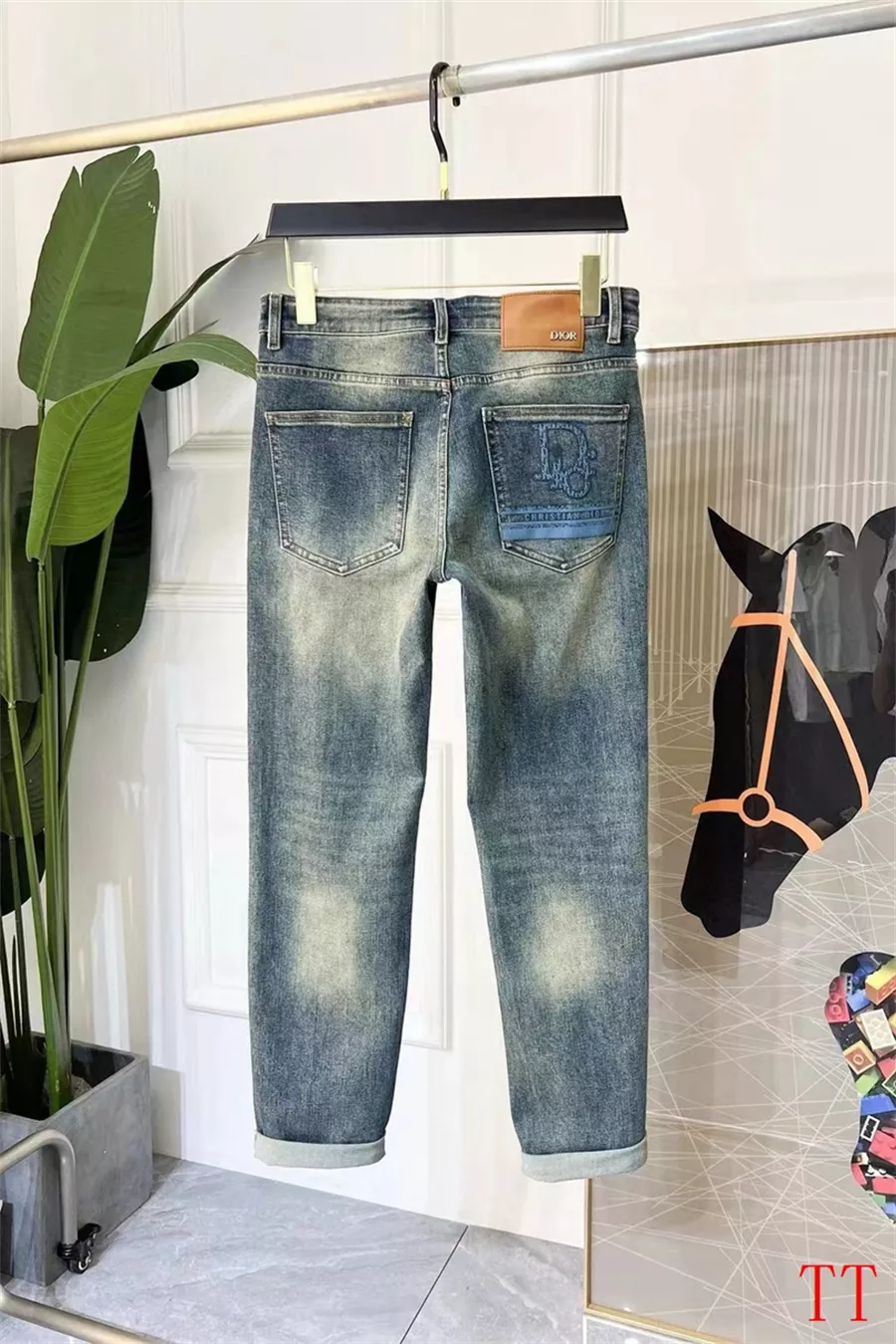 christian dior jeans pour homme s_12a67b7:Christian Dior jeans slim jean2